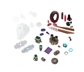 醫療硅膠配件加工 硅膠模具加工定制 硅膠模壓產品 五金包膠硅膠包五金件